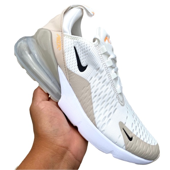 nike air max 270 white desert sand